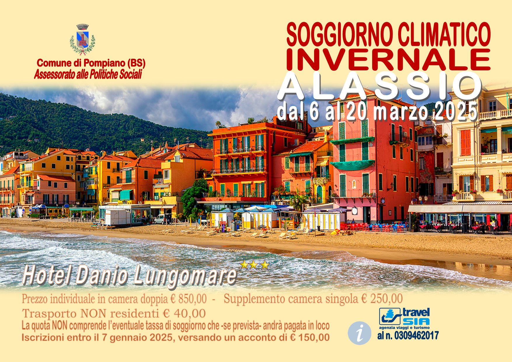 Soggiorno climatico invernale ad Alassio