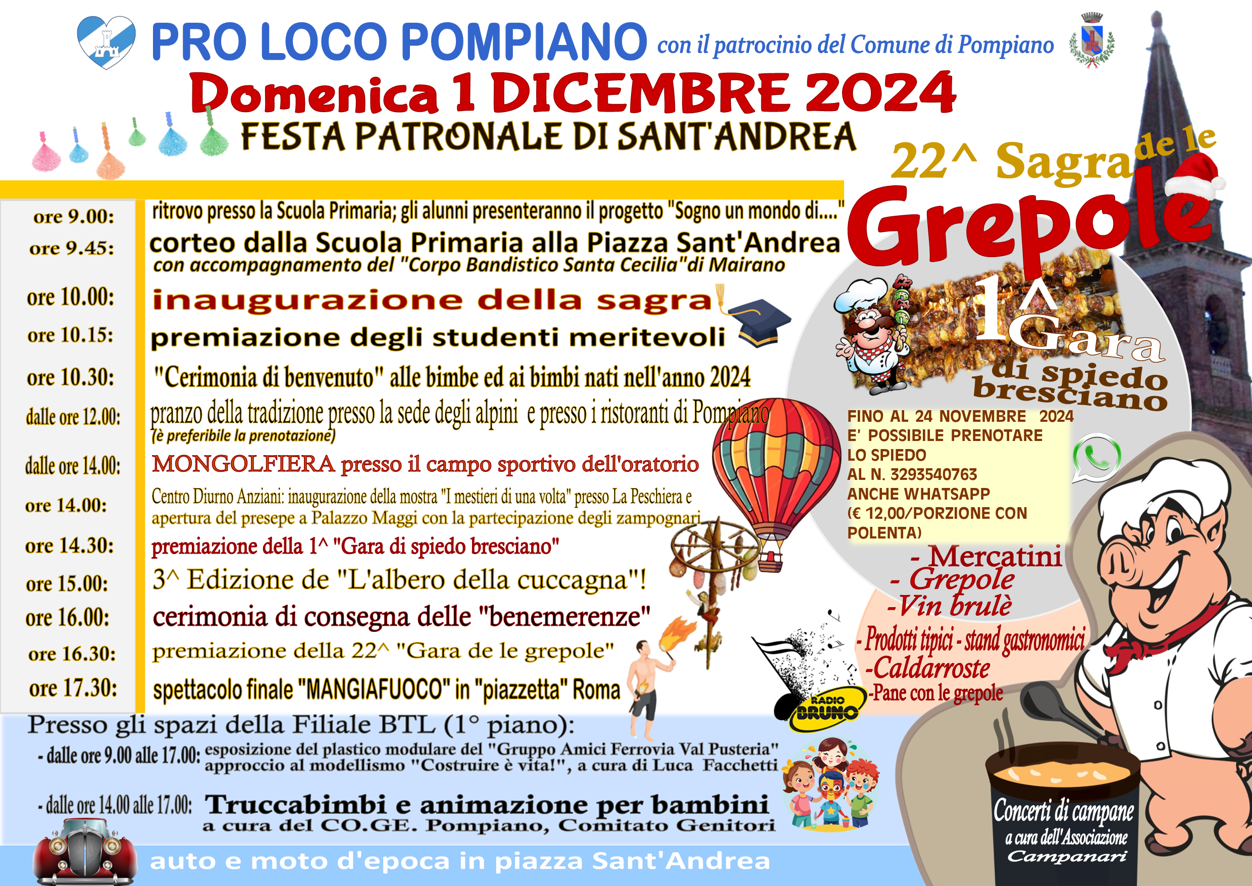 Festa patronale di Sant'Andrea - 22^ sagra de le grepole